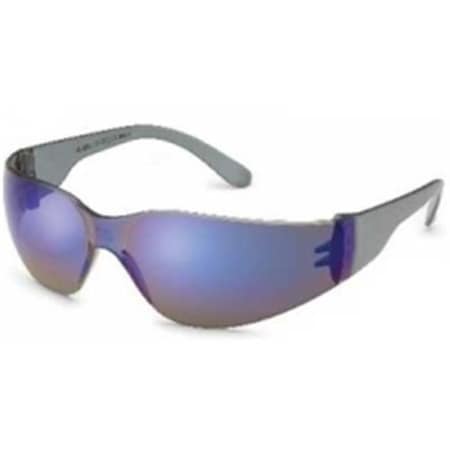 Gateway Safety Gateway Safety GWS469M Starlite Safety Glasses Grey Temple Blue Mirror Lens GWS469M